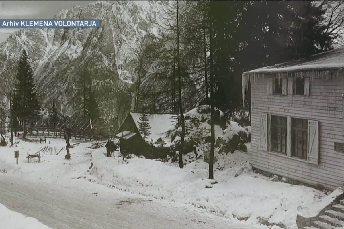 100 years of Erjavčeva's mountain hut on Vršič pass near Kranjska Gora