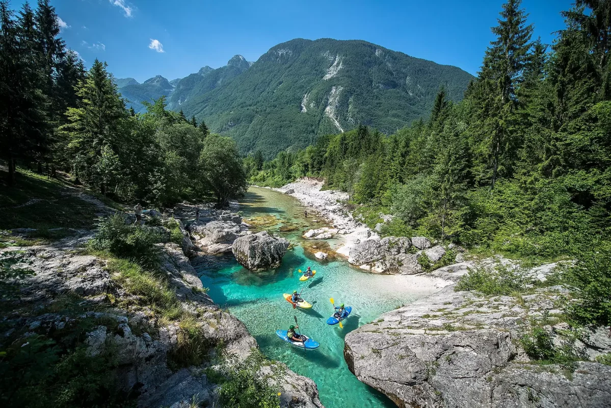 Vršič pass between Kranjska Gora and Soča valley