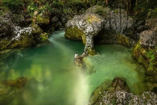 Small and Big Soča Gorge