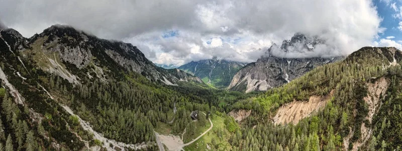 Summer of 2023, Erjavčeva mountain hut at Vršič pass near Kranjska Gora