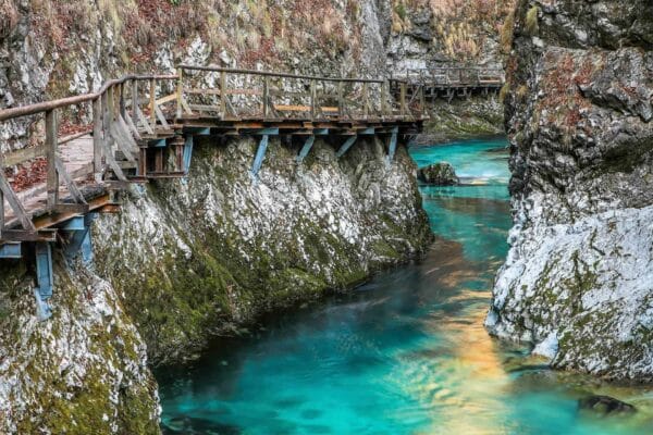 Soteska Vintgar or Vintgar Gorge