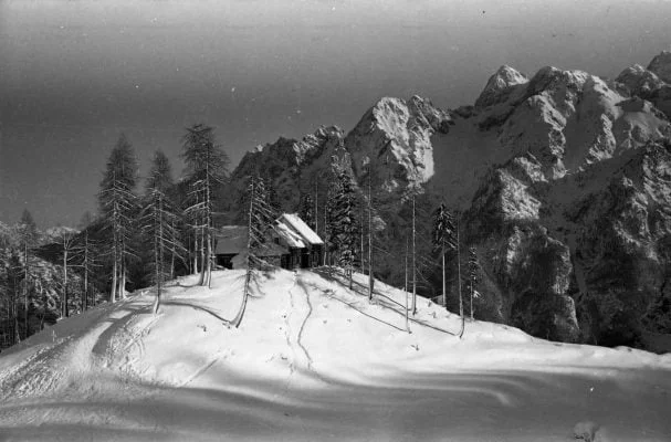 Marjan Pfeifer Sr. Erjavčeva koča, January 11, 1948