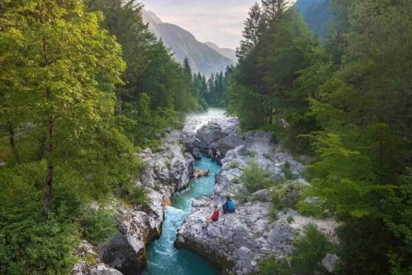 Small and Big Soča Gorge