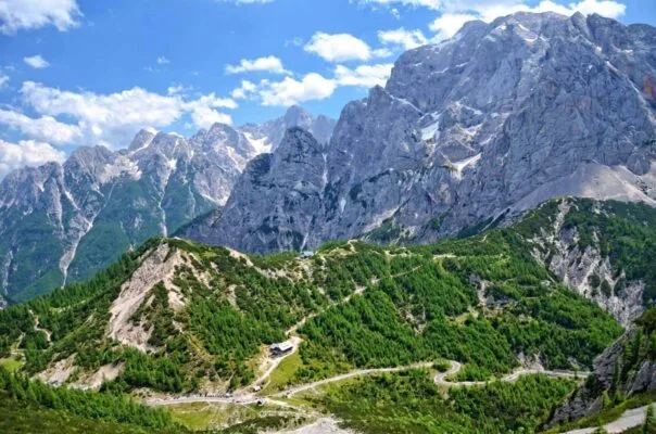 Summer at Vršič Mountain Pass