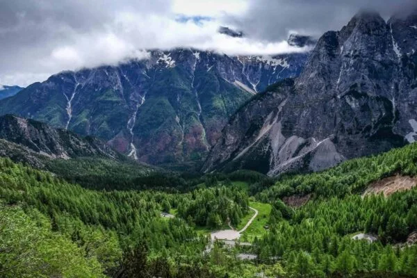 Summer at Vršič Mountain Pass