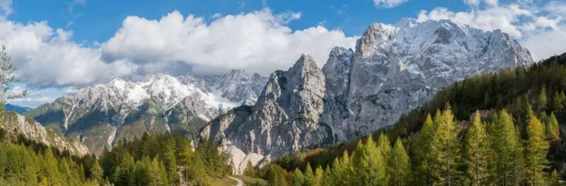 Summer at Vršič Mountain Pass