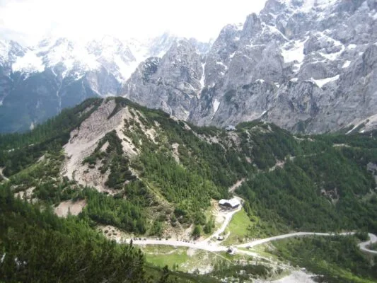 Summer at Vršič Mountain Pass