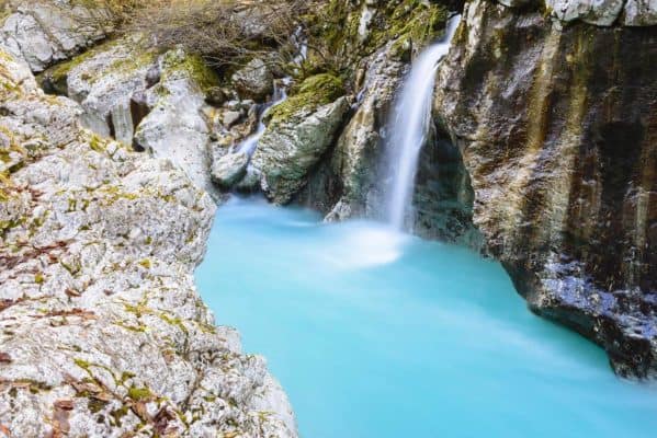 The source of the Soča river