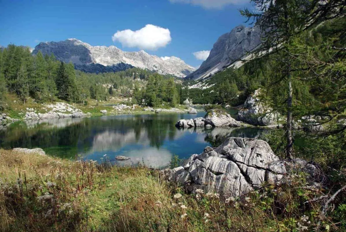 Triglav lakes valley