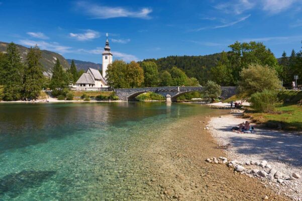 Bohinjsko Jezero (Church at Lake Bohinj)