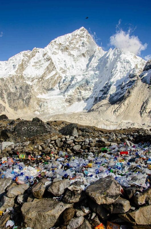 Practising Leave No Trace in the mountains