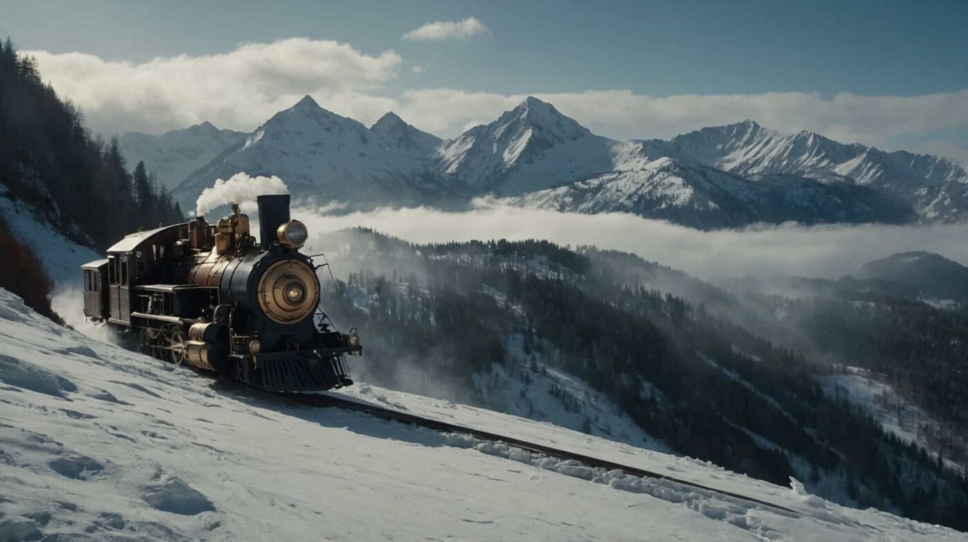 Advises on safety in the mountains in winter