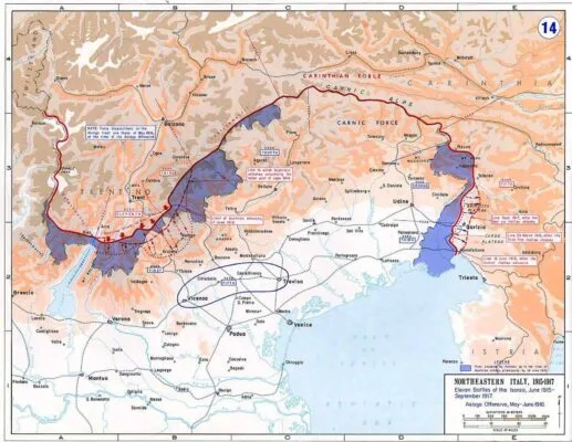 Slovenian memory of the Isonzo front
