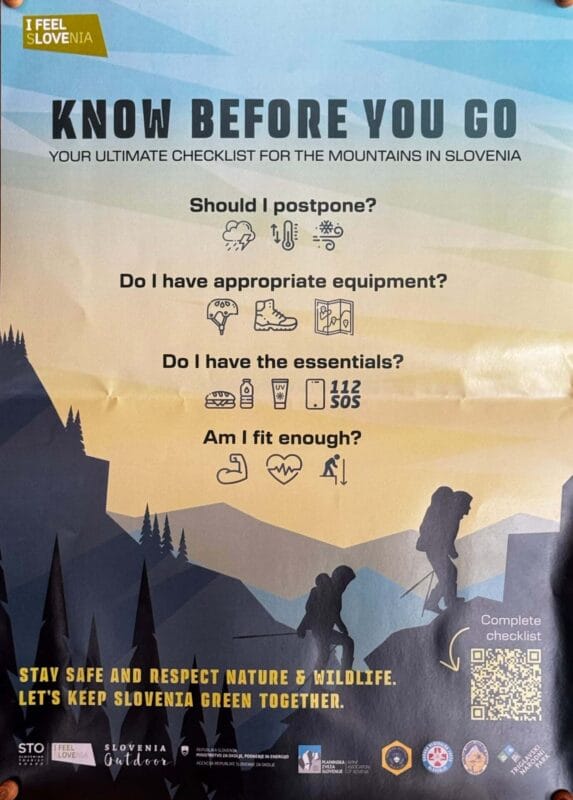 Know before you go to the mountains