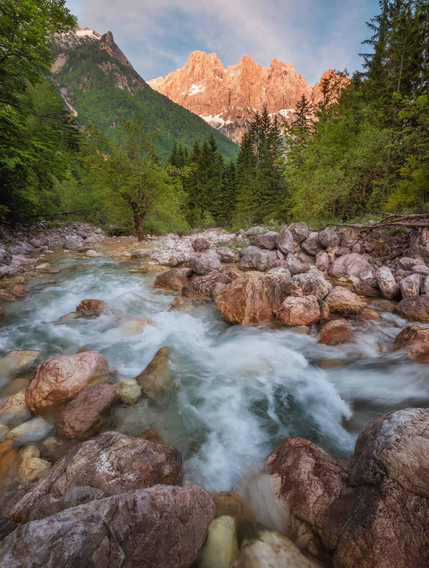 Krnica valley Kranjska Gora Vrsic Julian Alps 02