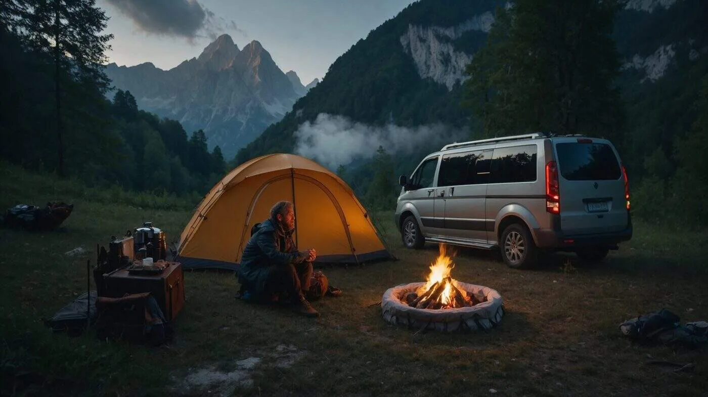 Camping in Triglav National Park