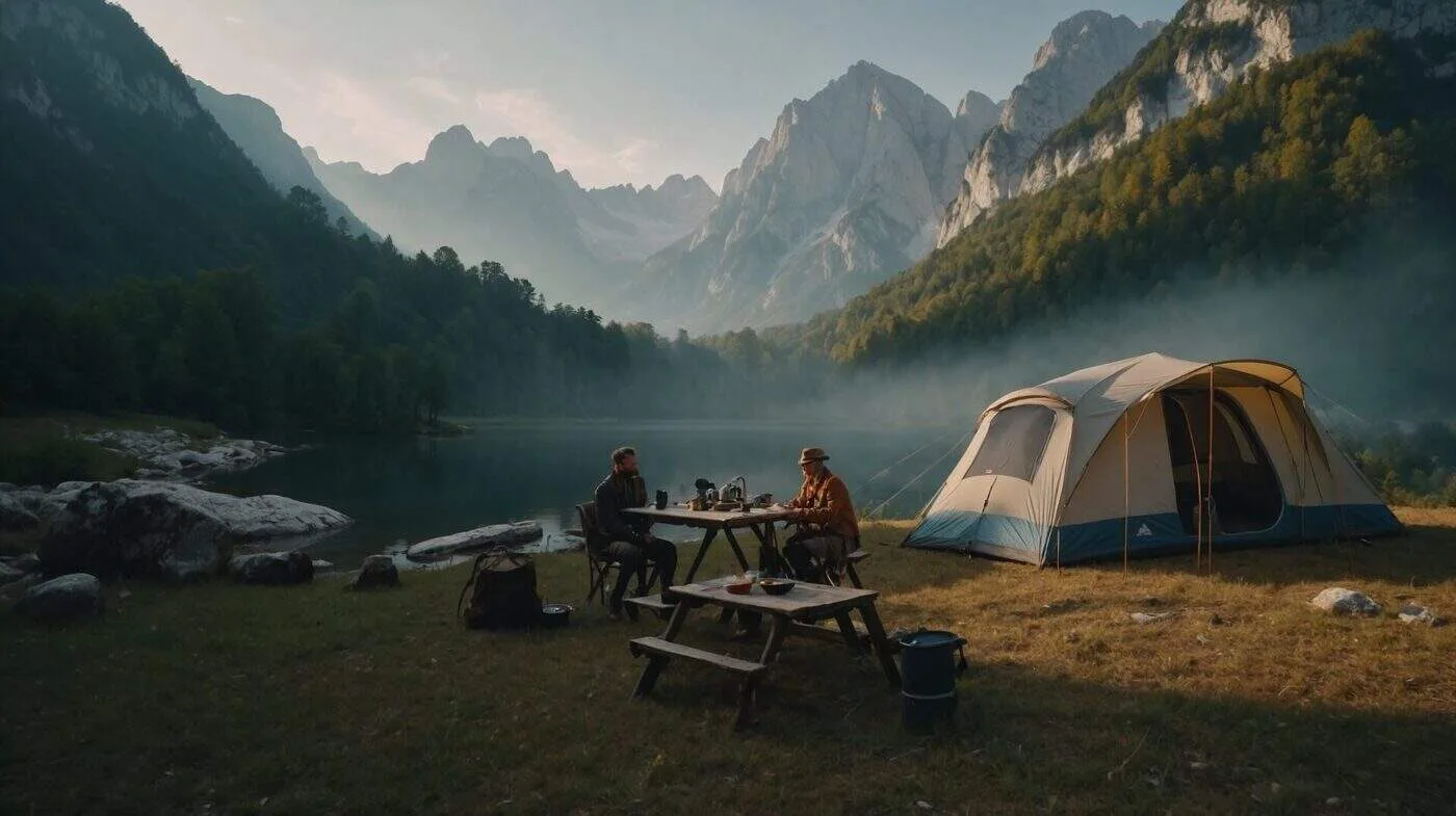 Camping in Triglav National Park