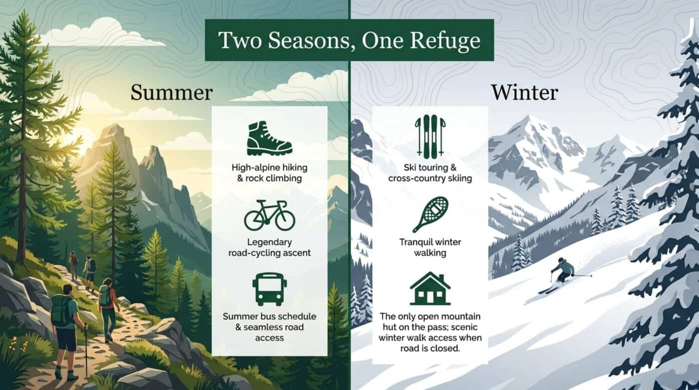 Slovenia – Julian Alps – Kranjska Gora – Vršič Pass – Erjavčeva koča Mountain Hut - Best Activities by summer and winter