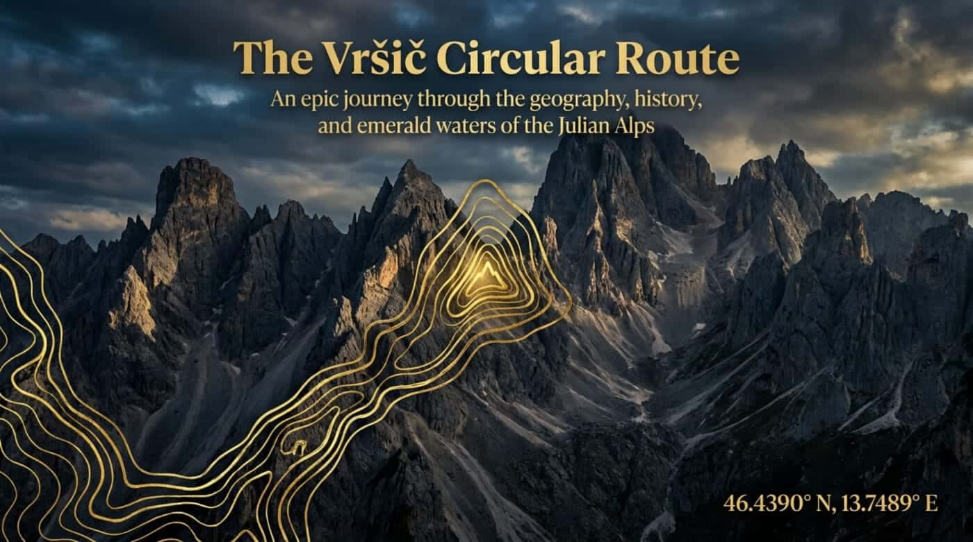 Slovenia – Julian Alps – Kranjska Gora – Vršič Pass – Erjavčeva koča Mountain Hut - The Vršič Circular route