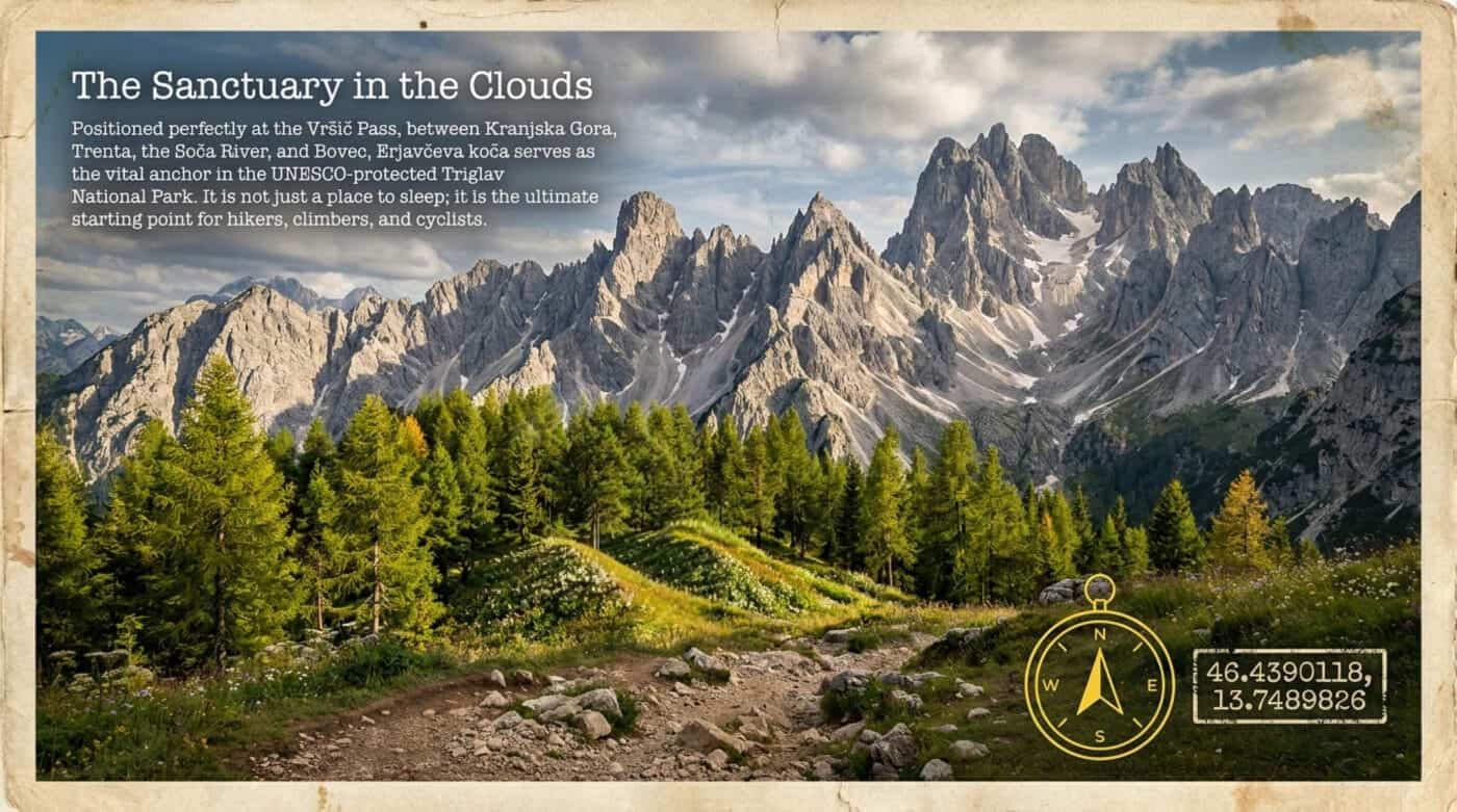 Slovenia – Julian Alps – Kranjska Gora – Vršič Pass – Erjavčeva koča Mountain Hut - autumn si gorgeous in the mountains