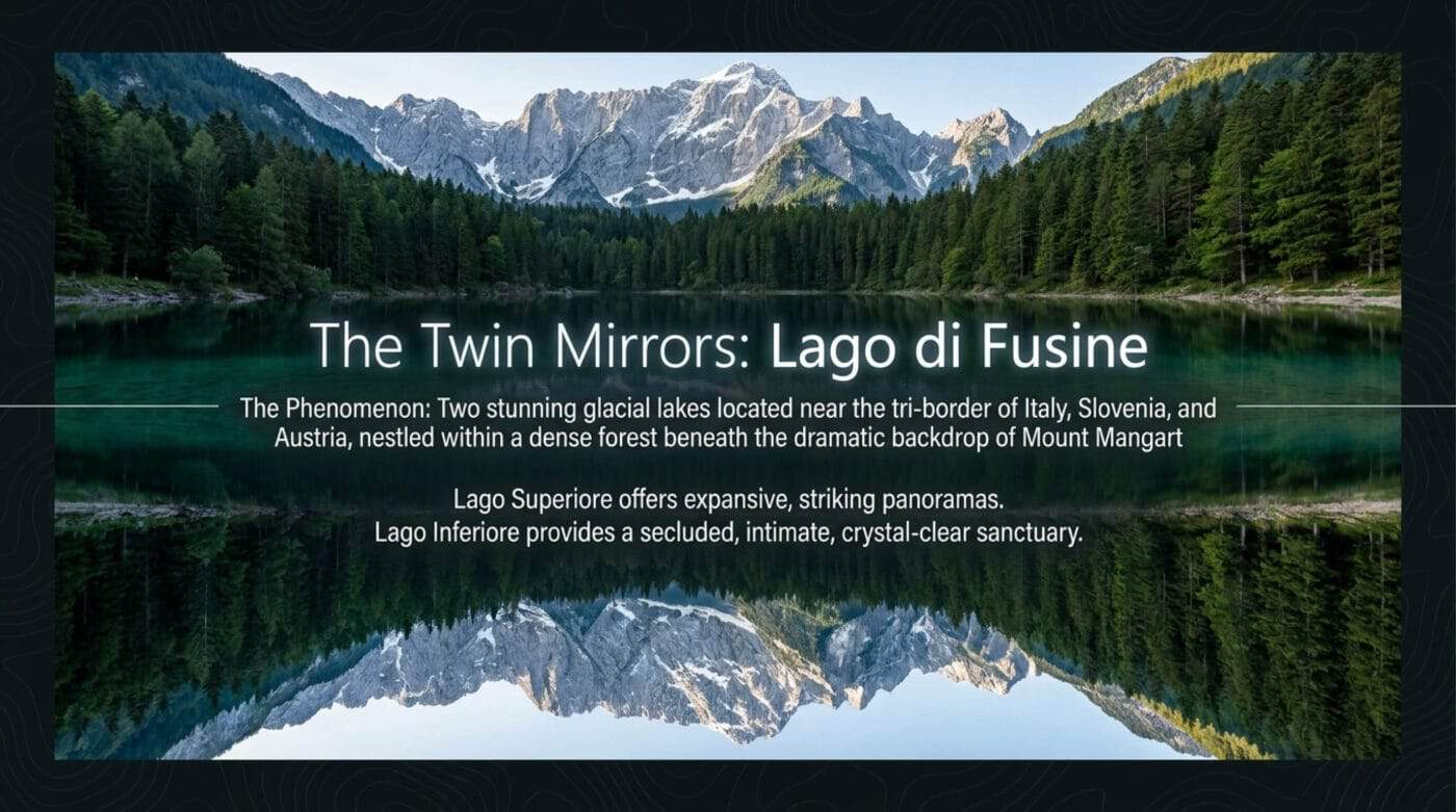 Slovenia – Julian Alps – Kranjska Gora – Vršič Pass – Erjavčeva koča Mountain Hut - twinn mirrors fusine lake