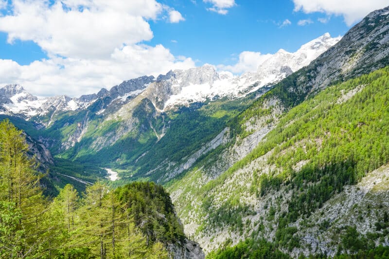 Šupca viewpoint, vršič, slovenia