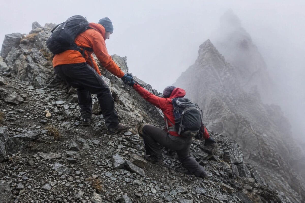 The most common causes of accidents in the mountains are slipping and unfamiliarity with the terrain 04