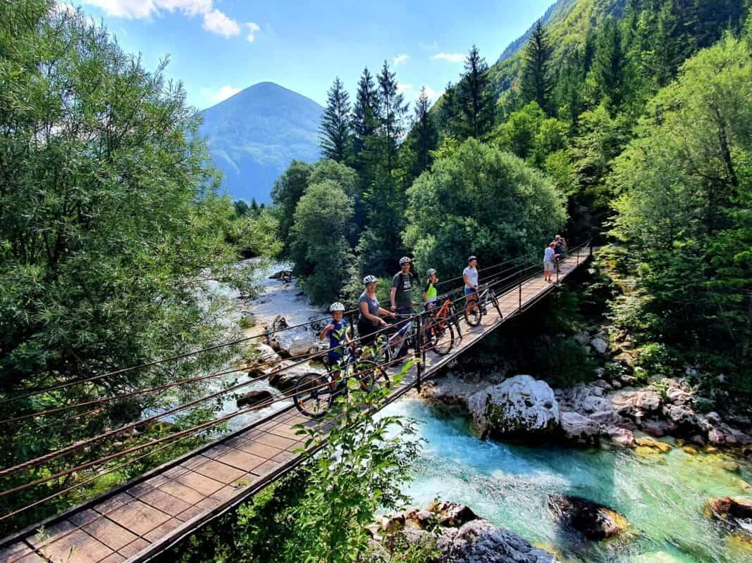 The river Soča trail, Slovenia