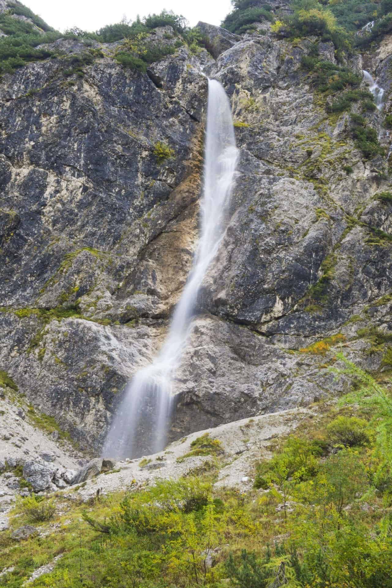 Črne vode waterfall, Slovenia