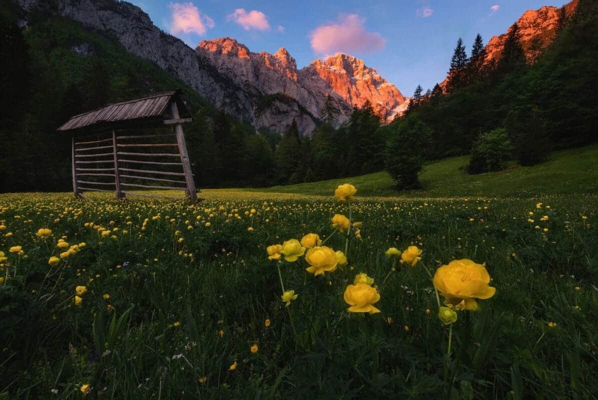 kot valley, slovenia