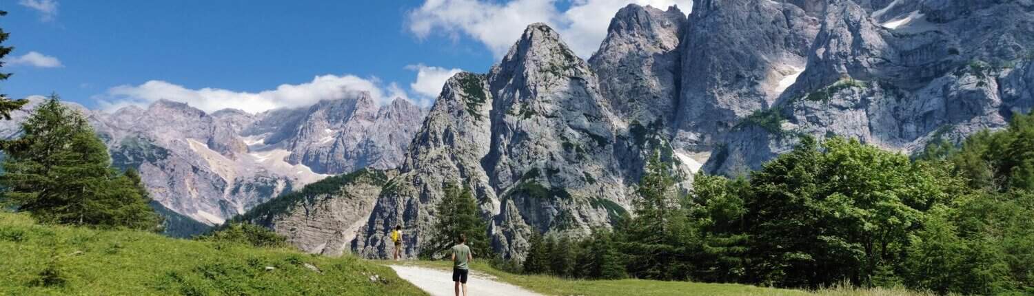 long distance hiking slovenia start