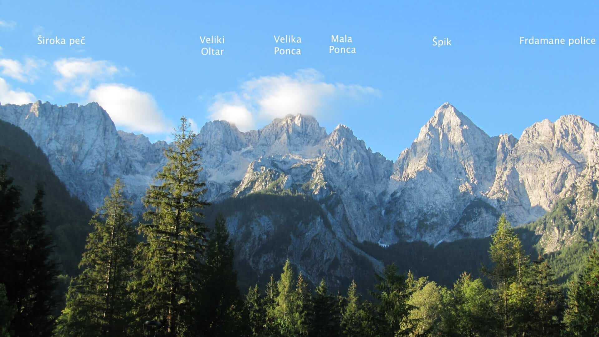Martujek mountains Slovenia