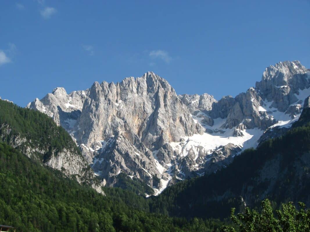 Martuljek Široka peč mountain Slovenia