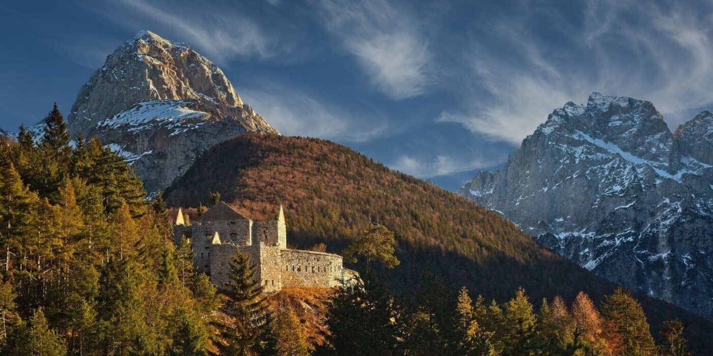 Predil pass, Slovenia - Italy
