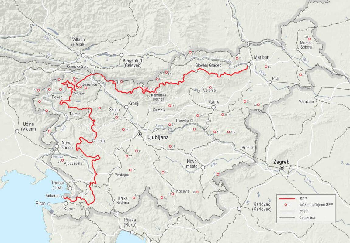 The Slovenian Mountain Trail