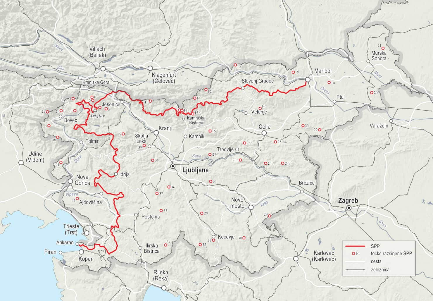 The Slovenian Mountain Trail