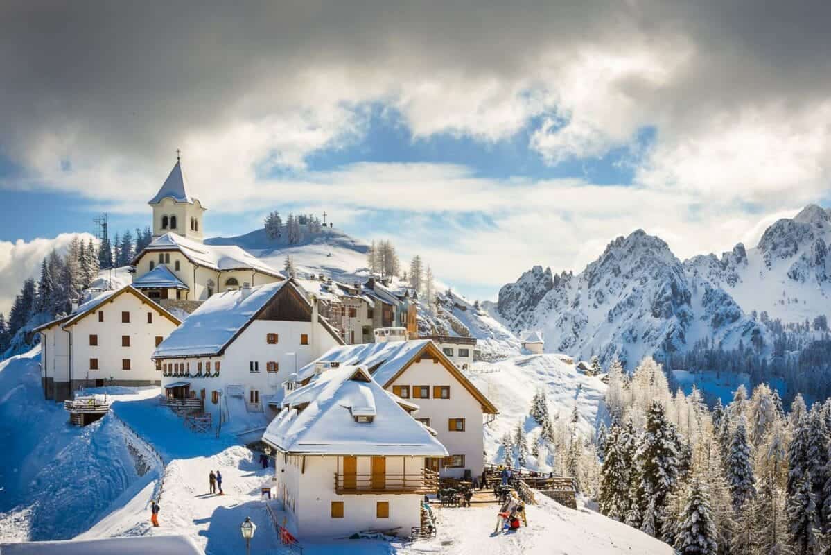 tarvisio winter, italy