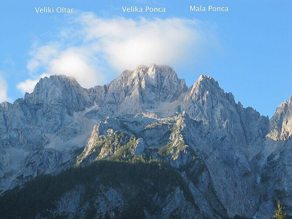 Velika ponca, Slovenia