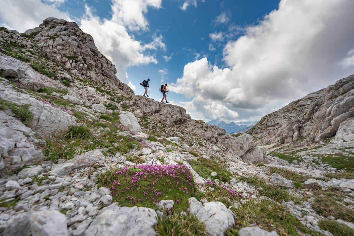 via alpina, julian alps, slovenia